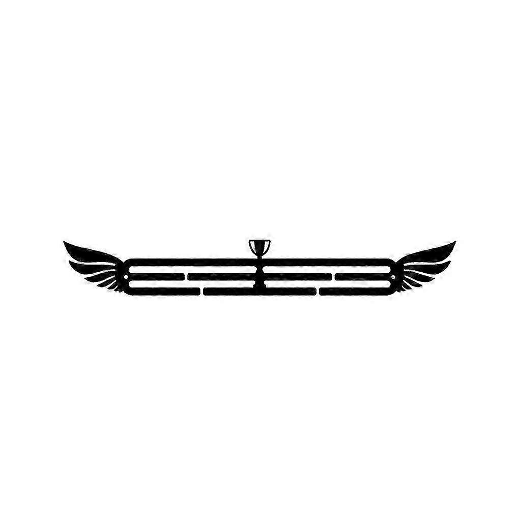 Simple Black Iron Medal Holder
