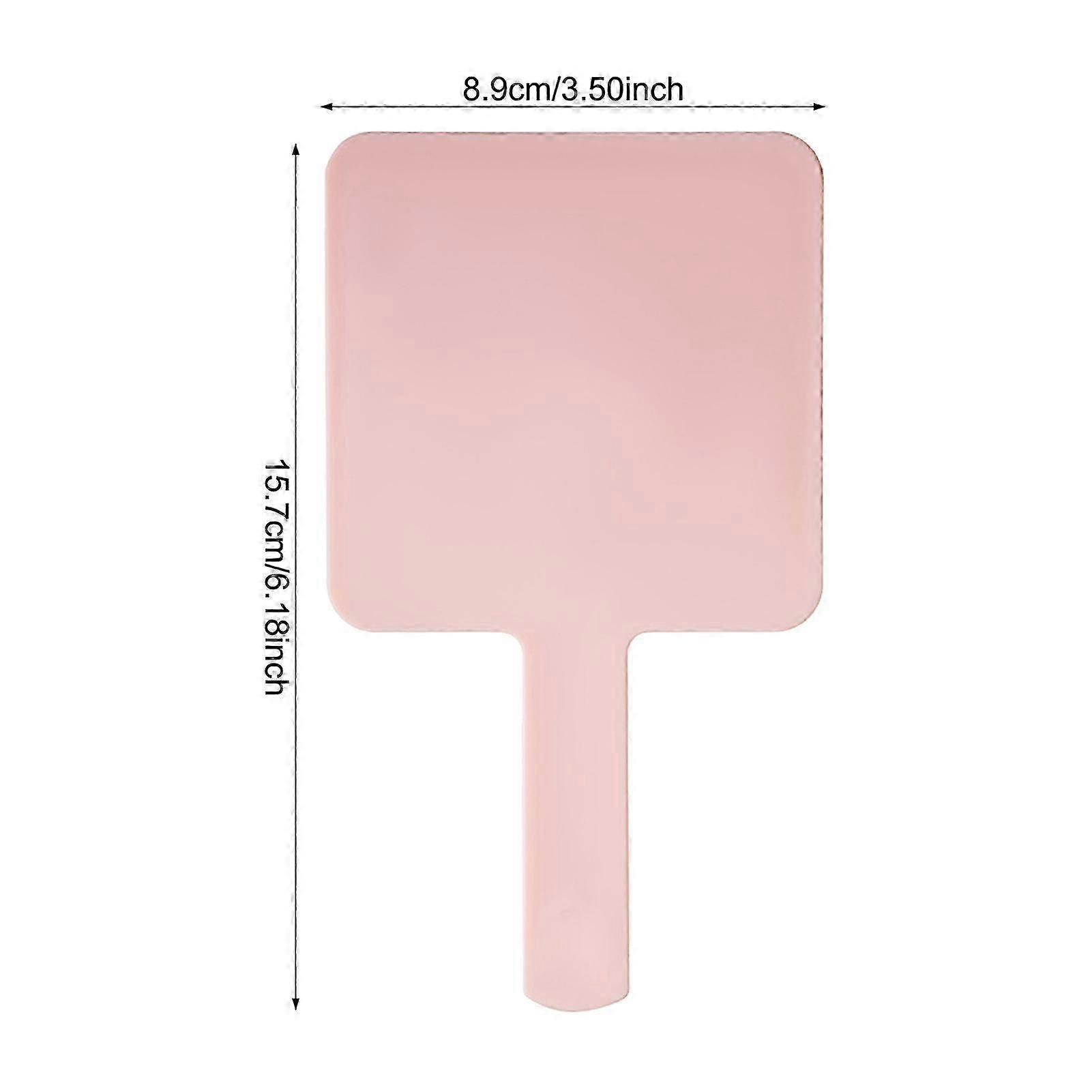 Compact Anti-Slip Handheld Mirror