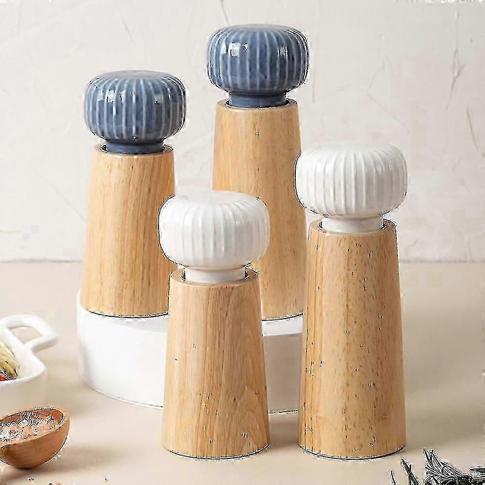 Wooden Ceramic Adjustable Grinder