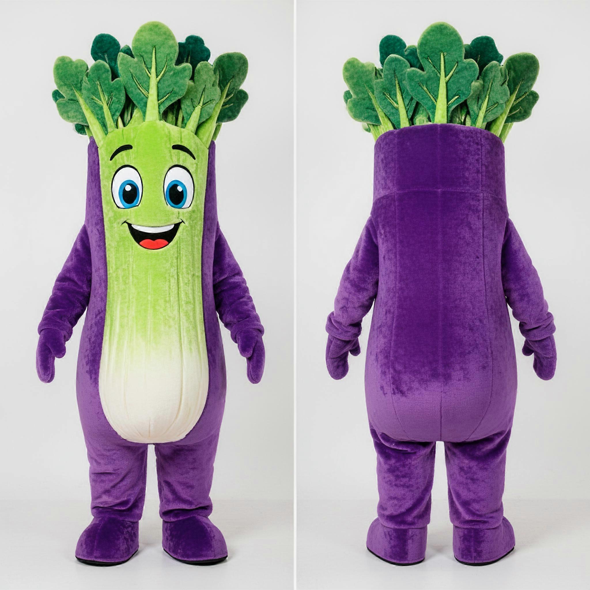 MASTICOT Purple Velvety Celery Mascot