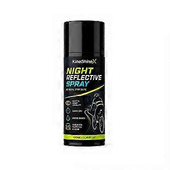 26-27@ 26-27 100ML Night Reflective Spray Paint Luminous Painting Spray for Night Cycling Clothing Fluorescent Spray