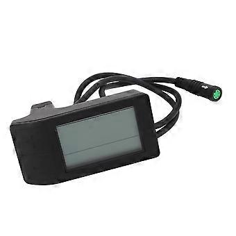 Elektrofahrrad LCD Display Meter Wasserdichter 5pin Stecker Fahrrad Conversion Meter für Bafang Controller 24-48V