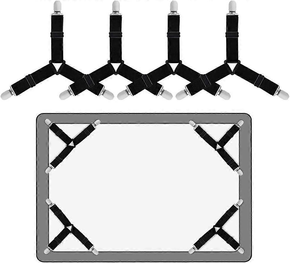 Adjustable Triangular Sheet Straps For Bedding Stability