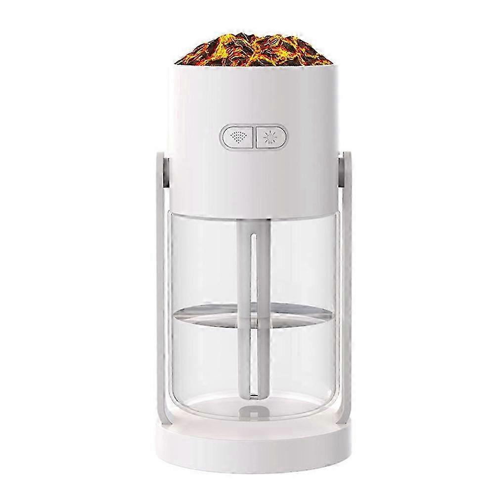 280mL USB Humidifier Flame Light