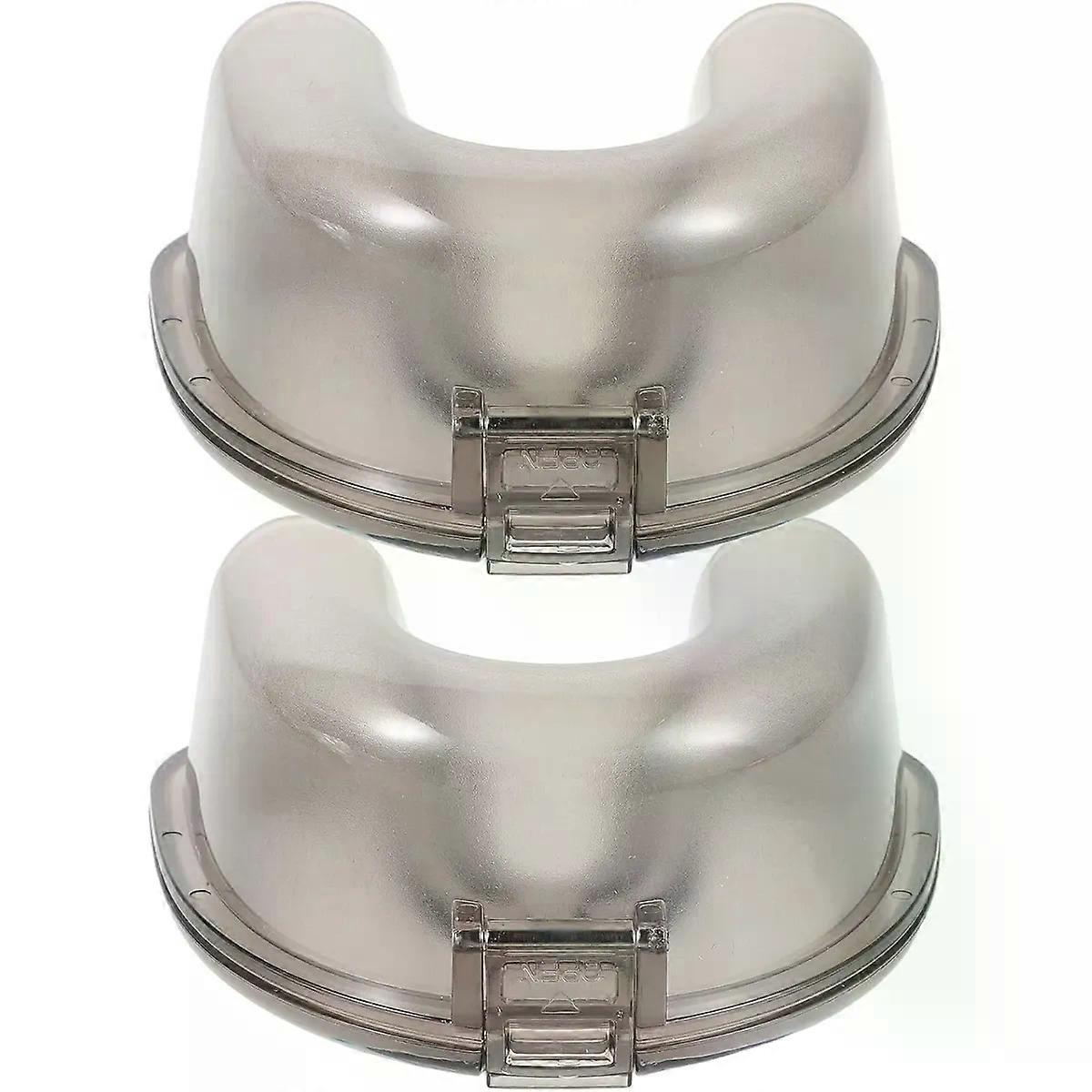 2pcs Portable Retainer Case: Waterproof Dental Storage Box