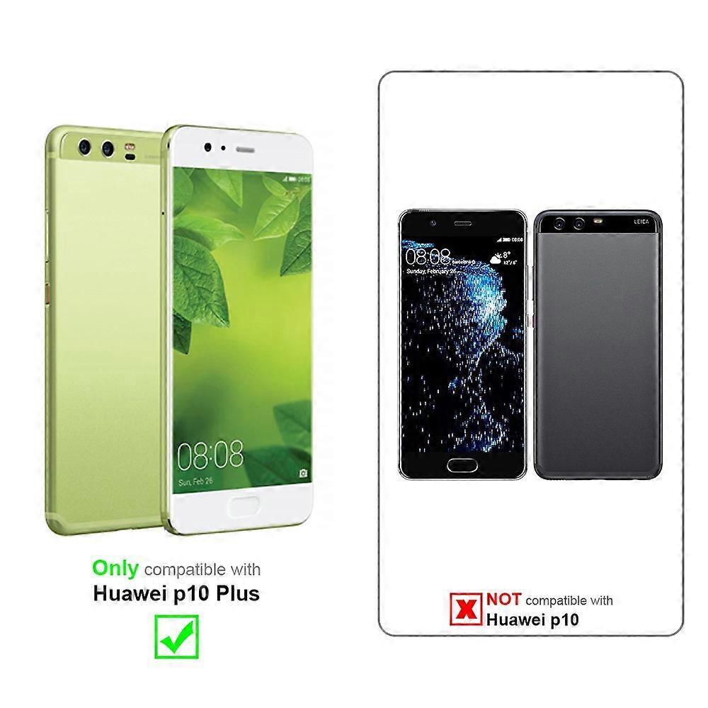 Case compatible with Huawei P10 PLUS - protective case in jeans look and stand function