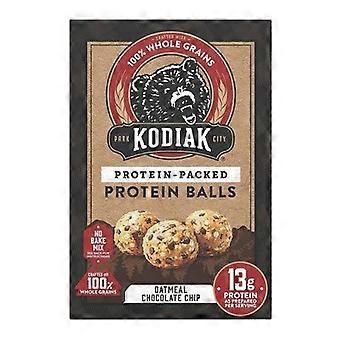 Kodiak Proteinkugeln ohne Backen, Haferflocken und Schokoladenstückchen, 360 Gramm.