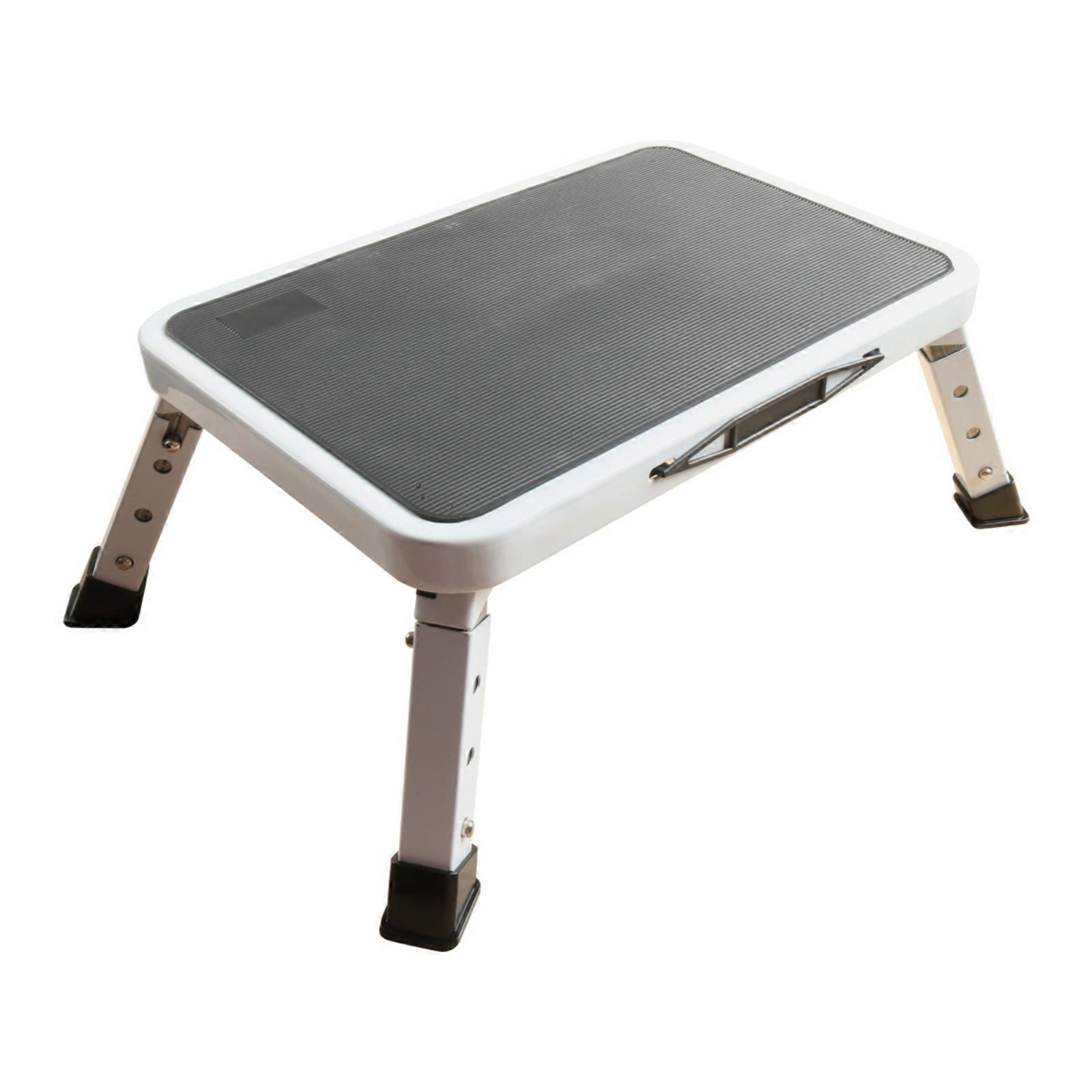 Folding Step Stool Portable Adjustable Step Stool Long-Lasting for Kitchen