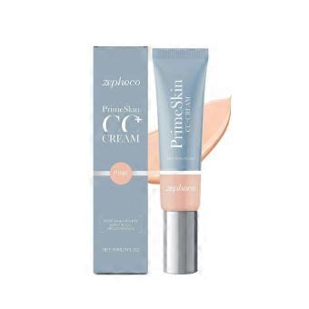 PrimeSkin CC+ Cream - Liquid Foundation, Foundation Makeup, 1.8 fl oz/30ml-Pink skin