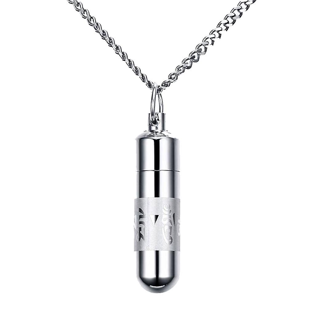 Collier d’urne commémorative en acier inoxydable Mantra Keepsake Collier Urne 13mm