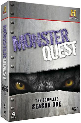 Monsterquest The Complete Season One DVD (2010) cert E 4 discs - Region 2