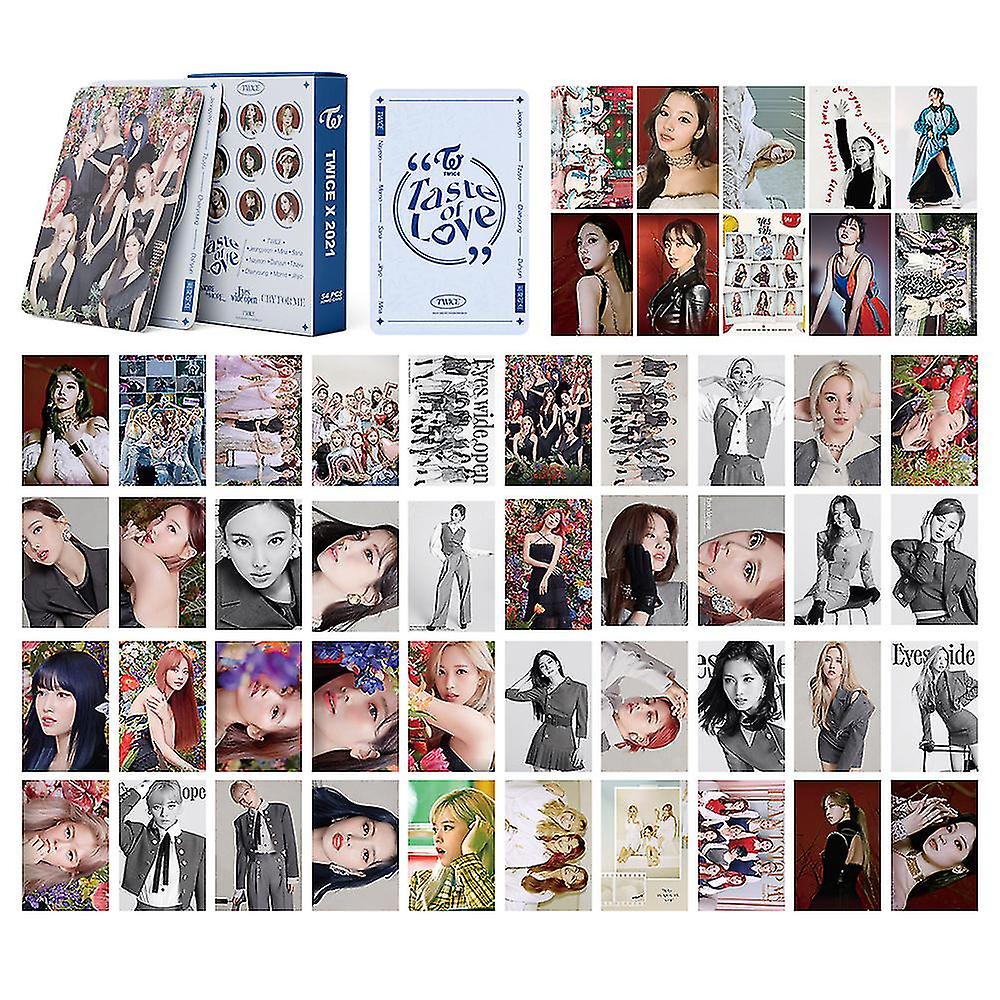 55pcs /ママムー写真ファンロモカードは言う:ママムーベスト華城ルウェンXinghuiの人々フォトアルバムギフトアイドルカードポスト