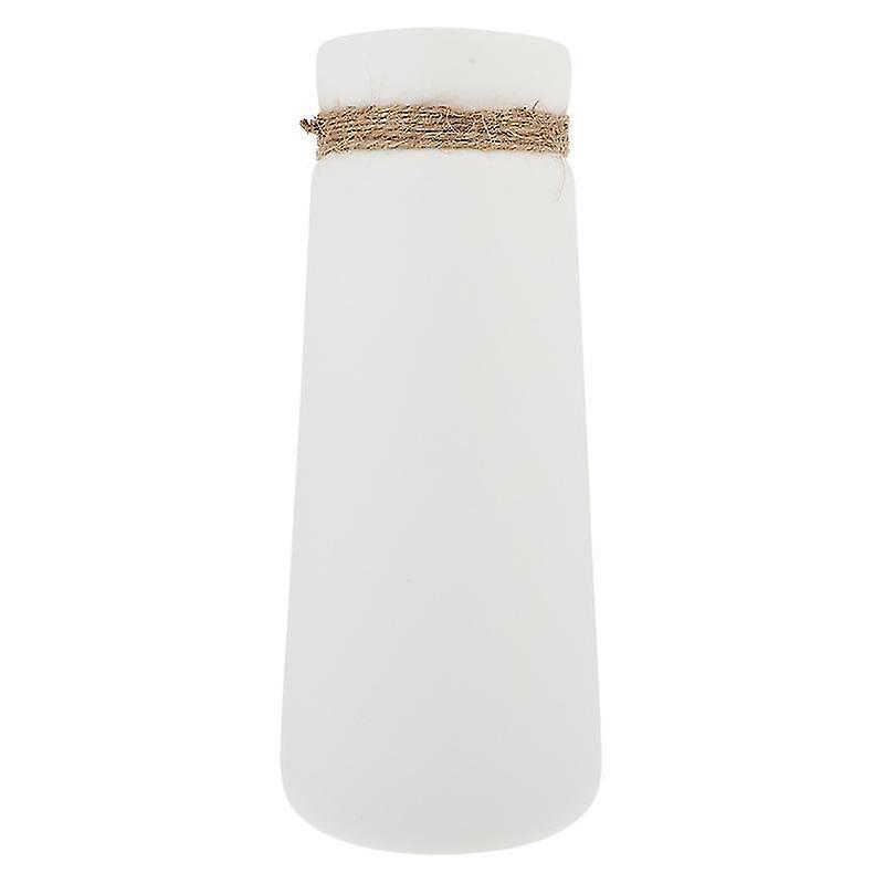 8X21cm White Vases Decorative Vase Floral Arrangement Ornament Desktop Vase Adornment For Home