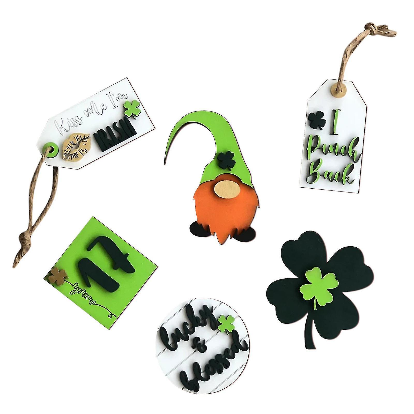 Easter Ornaments,bunny Gnomic Decor For Home Table Kitchen St. Patrick's