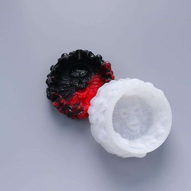 Ashtray Elation Diy Crystal Glue  Mold New Skull Ashtray