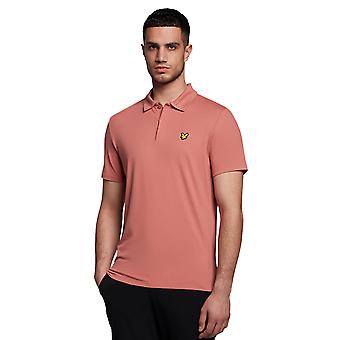 Lyle & Scott Herren mit verdecktem Knopf Nachhaltiges Poloshirt aus recyceltem Material