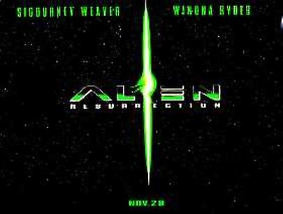 Alien Resurrection (Advance) (Double Sided) Movie Poster