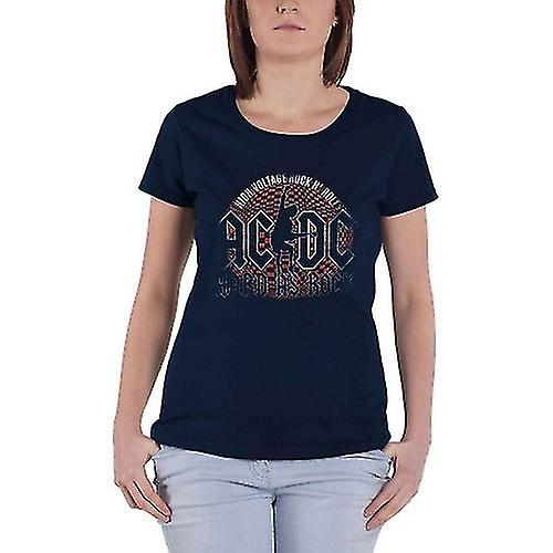 AC/DC Womens/Ladies Hard As Rock T-Shirt
