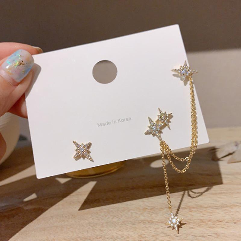 Orecchini A Farfalla Con Strass - Leggeri, Ipoallergenici, Per Donne E Ragazze - Foto 3