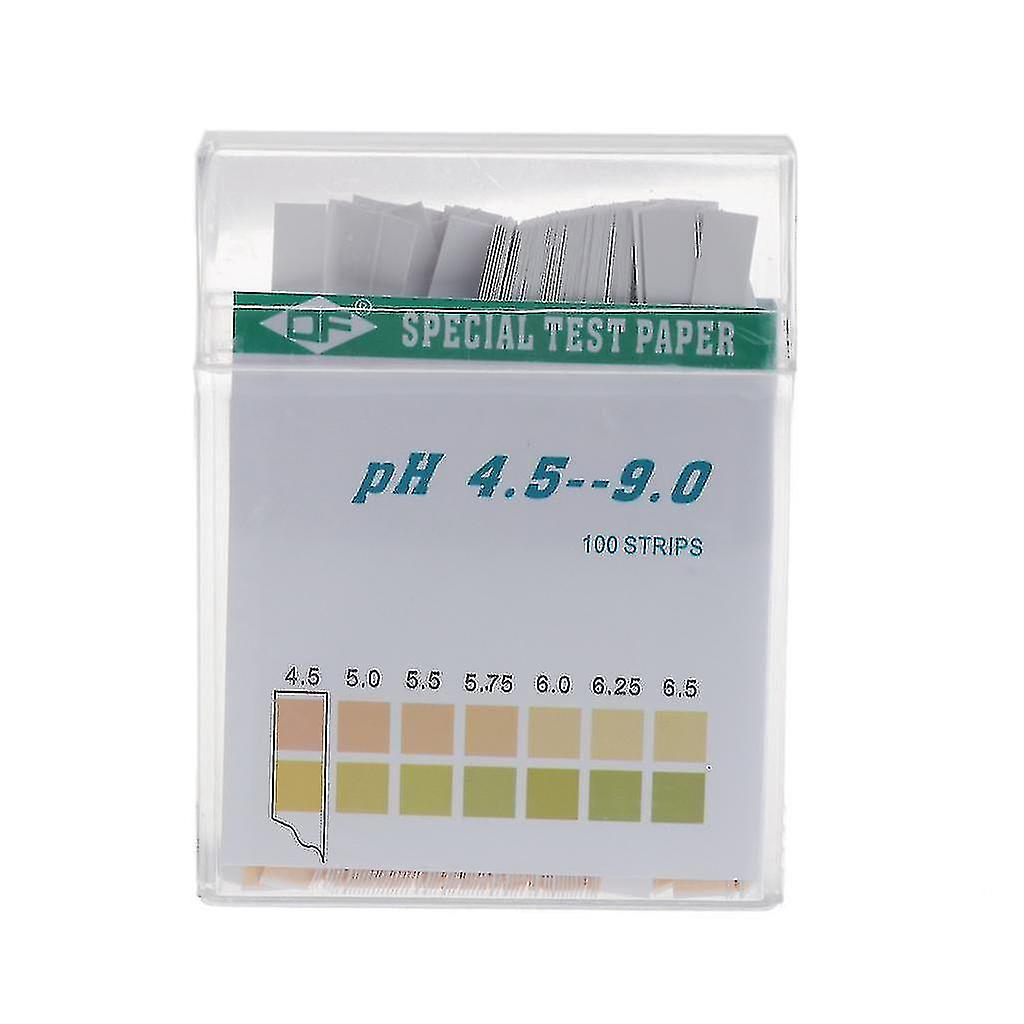 100 Strip 4.5 9 Ph Alkaline Acid Indicator Paper Water Saliva Litmus Testing Kit