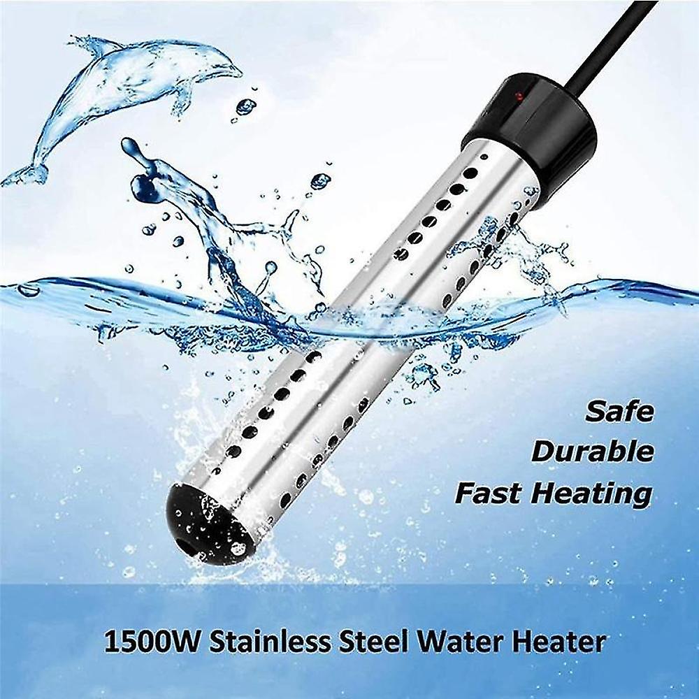 Immersion Water Heater, 2500w Electric Bucket Heater With Timer Auto Shut  Off Hot Tub Heater For Ho | Fruugo NO