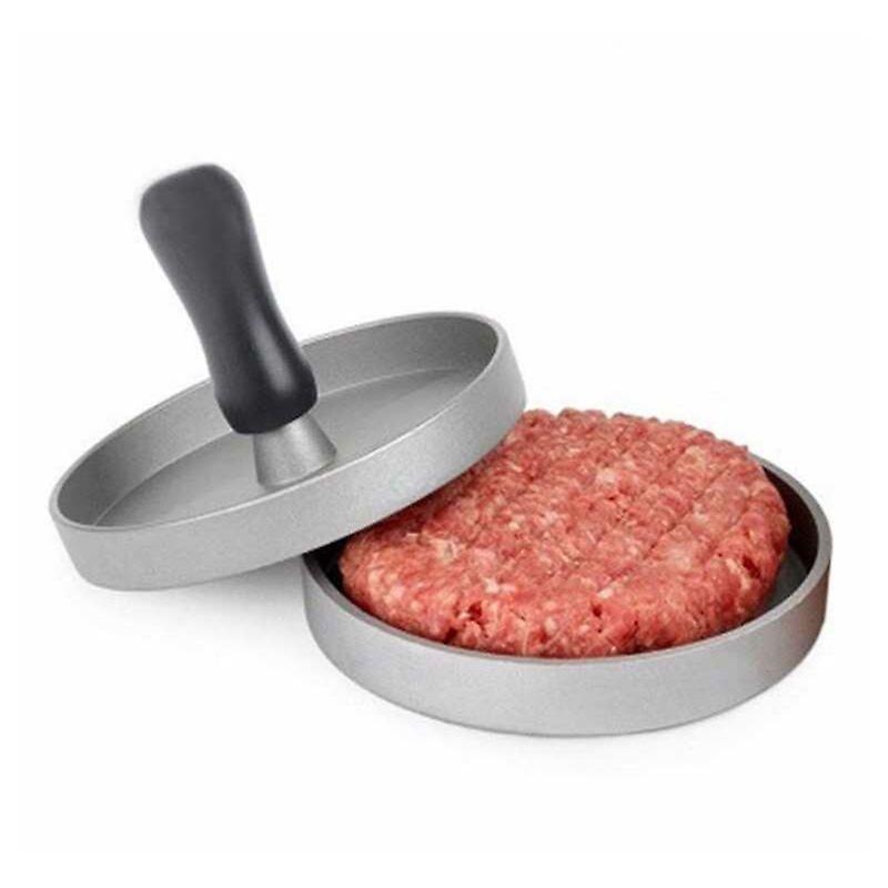 Burger Press, Patty Press, Patty Mold, Made of Die-Cast Aluminum and Plated with Food Safe and Non-Stick Material,Fontainebleau