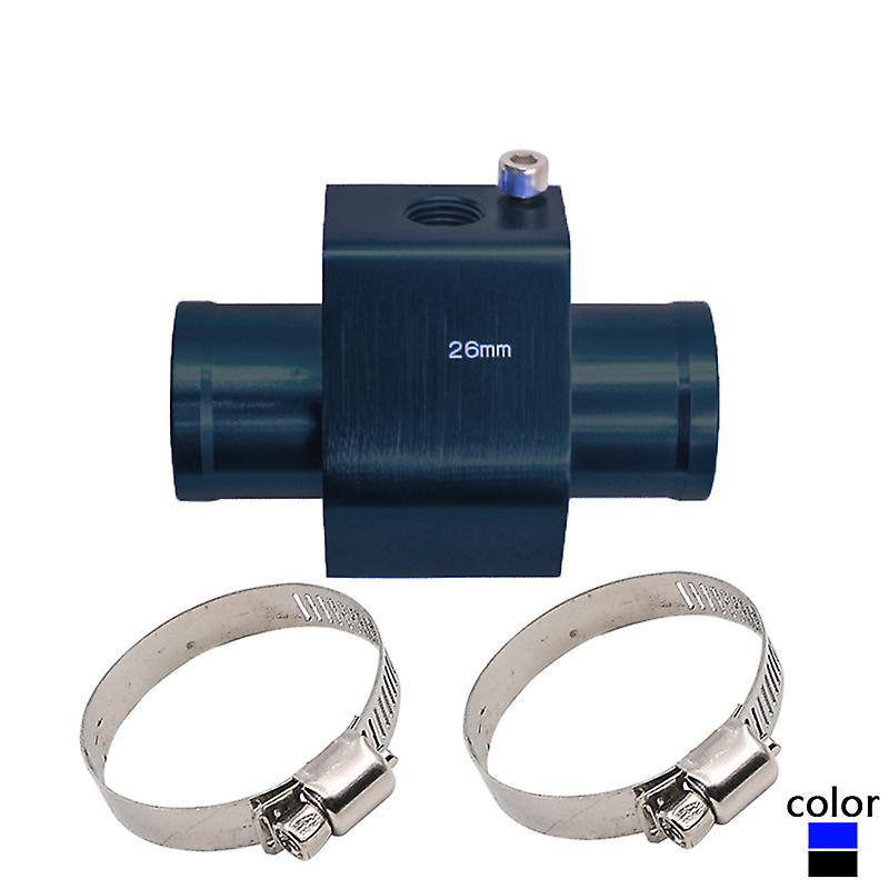 Universal Car Aluminium Water Temp Temperature Joint Pipe Sensor Gauge Radiator Hose Adapter 26/28/30/32/34/36/38/40mm