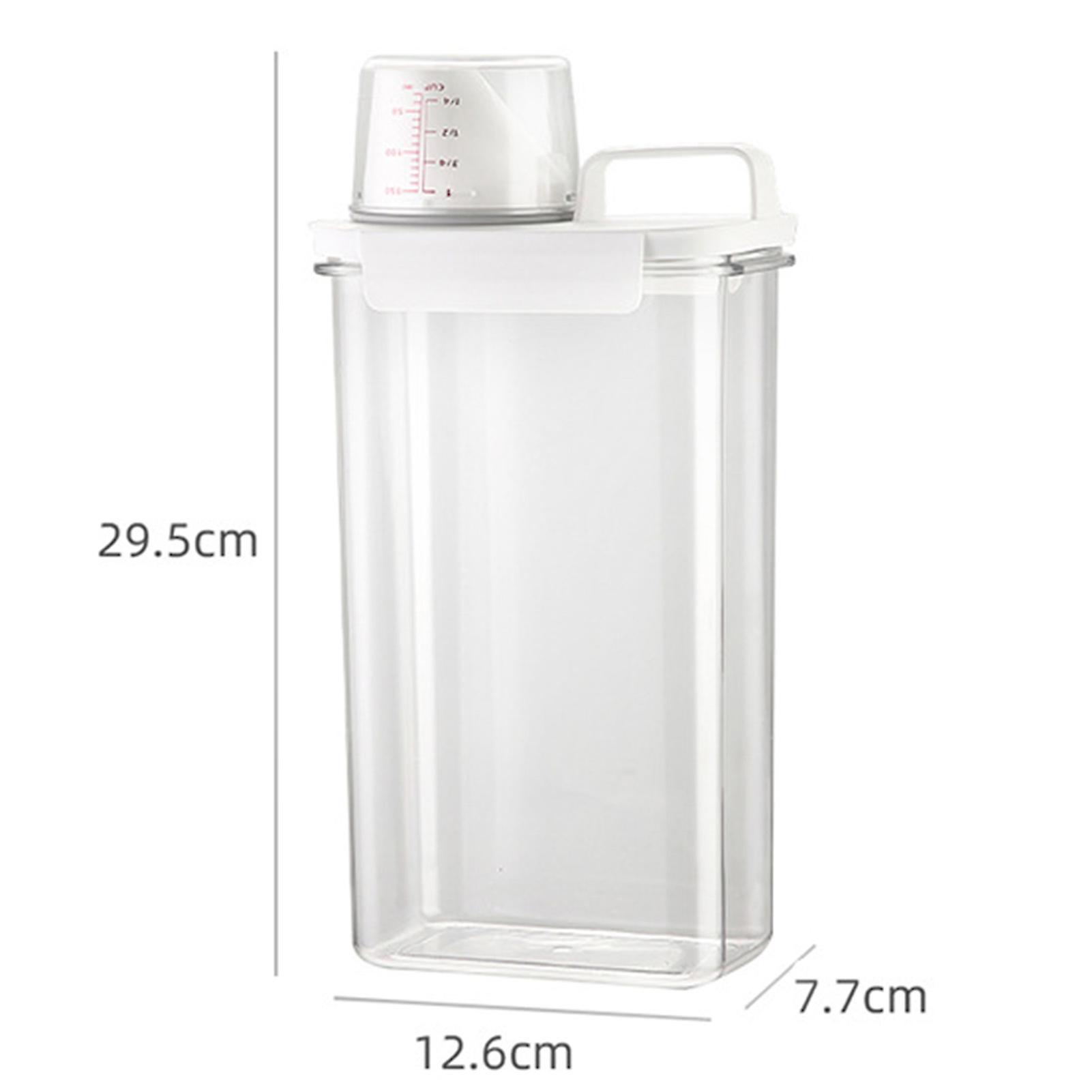 Refillable Laundry Detergent Dispenser Liquid Detergent Dispenser Storage For Laundry Room Organization