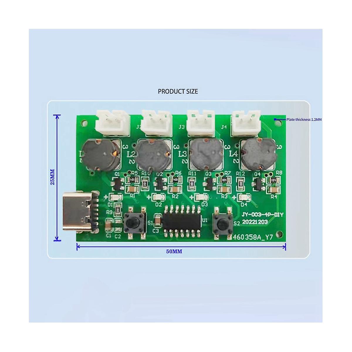 Four-Spray Humidifier Module Humidifier Control Board Atomizer Driver Board Four-Spray Humidifier M