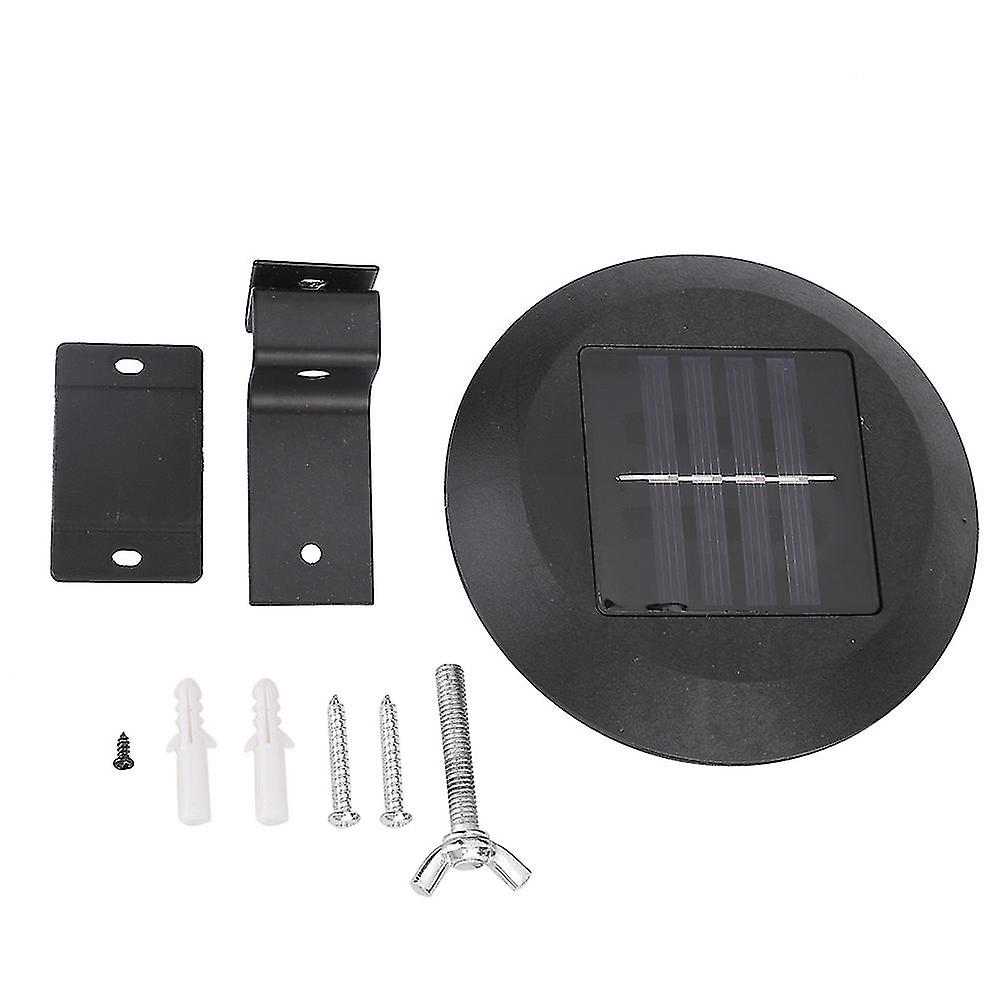 Impermeabile 9LED Recinzione Solare Luce 11x3cm Bianco Lampada Da Esterno