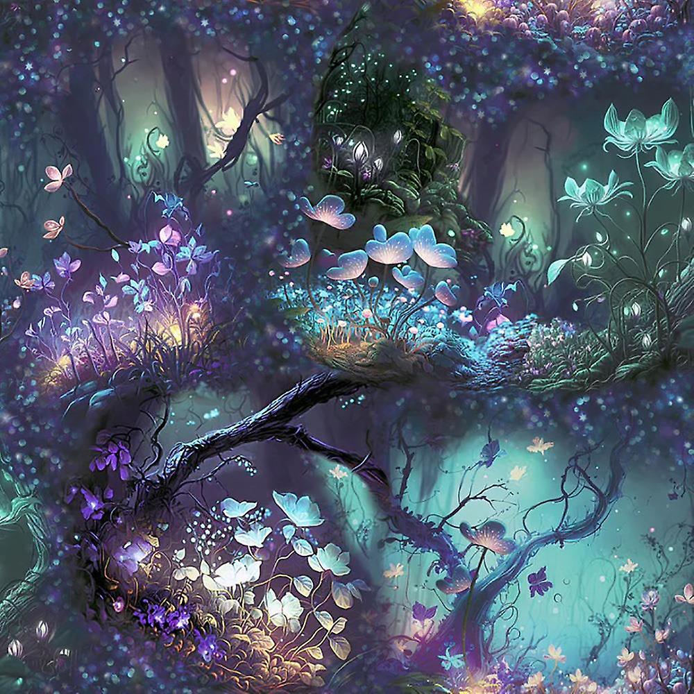 Arthouse Magical Garden Multicoloured Wallpaper