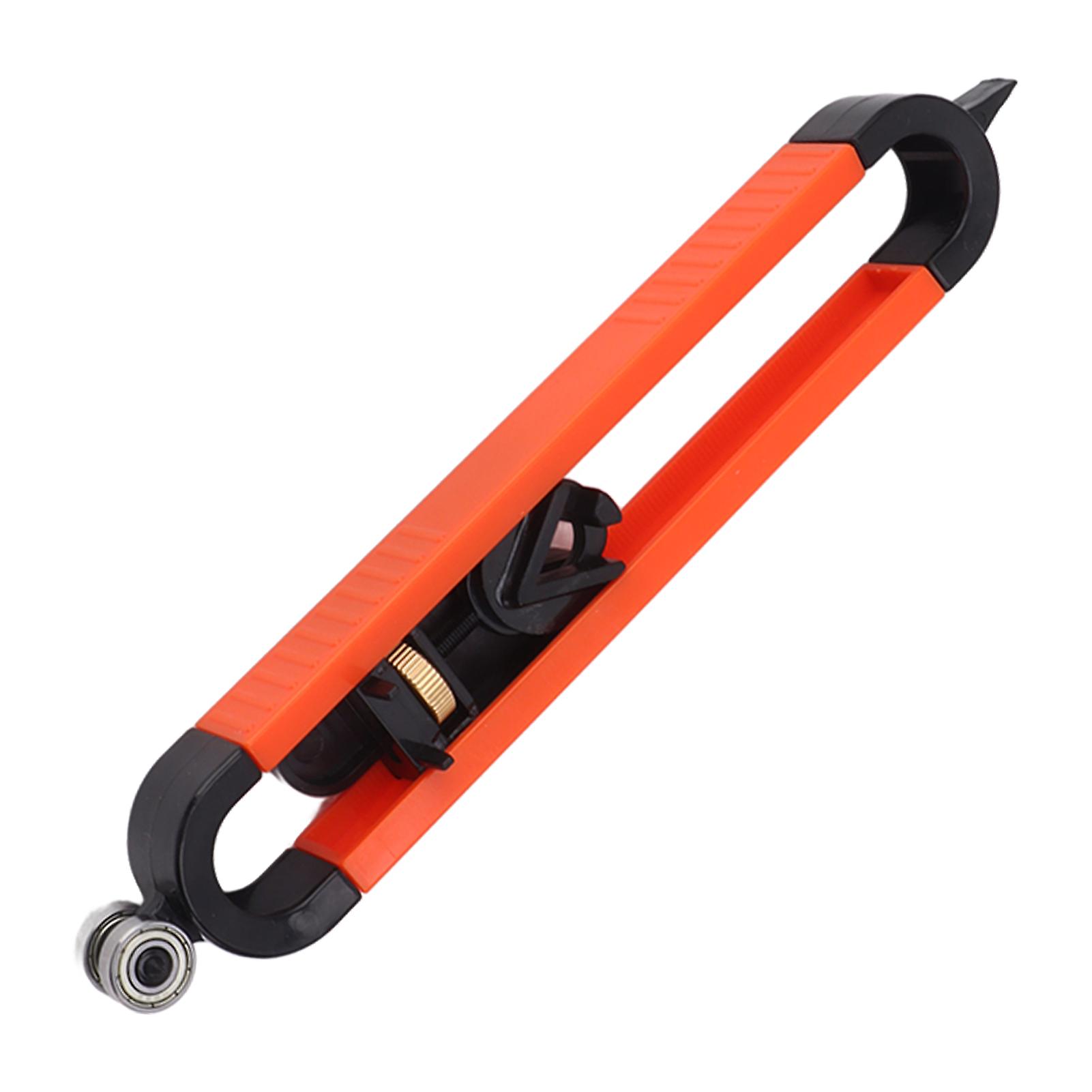 Contour Scribe Tool 23x3.5cm ABS Beech Wood Profile Gauge