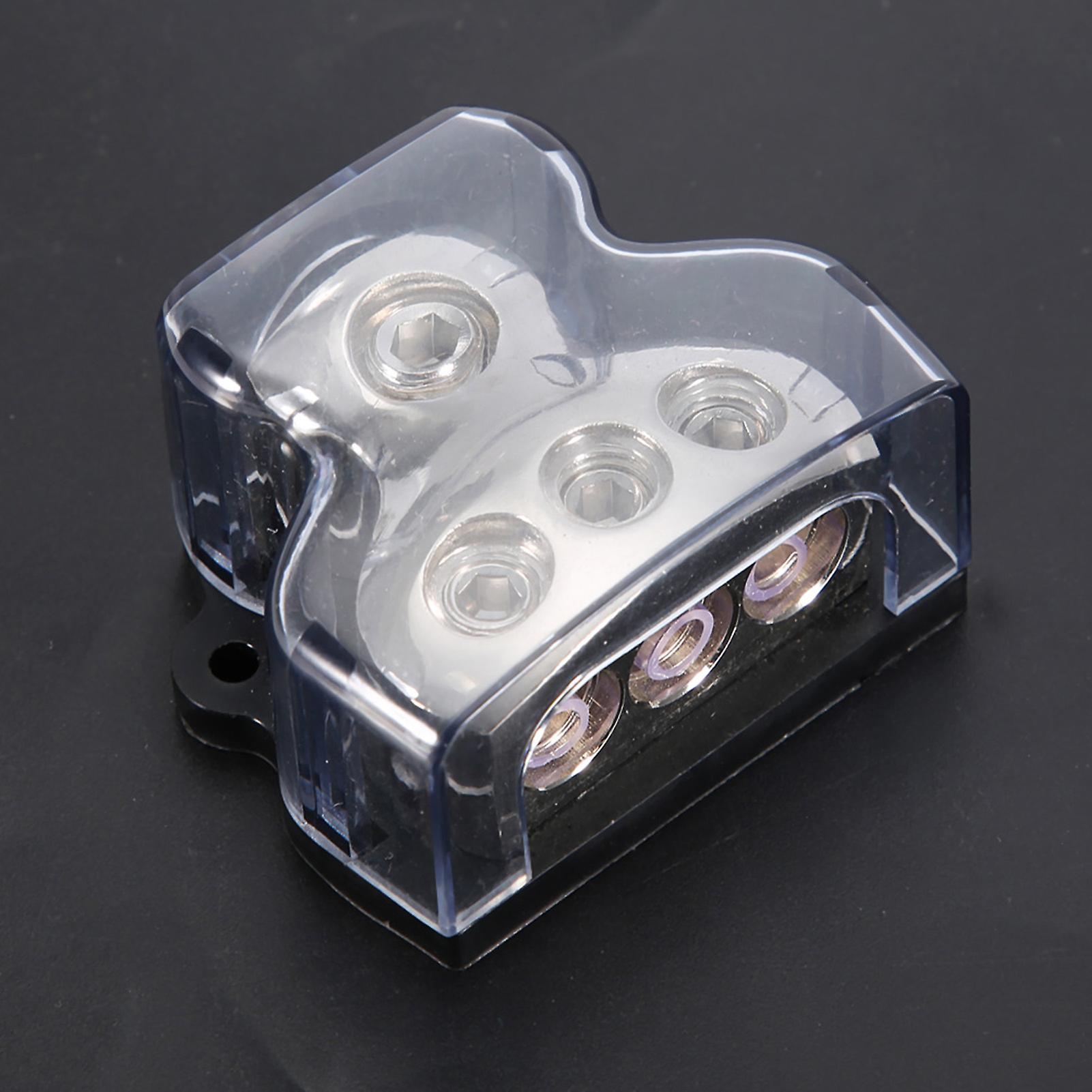 Auto Audio T Typ Netzteil Verteilung 1 * 0GA In 3 * 4GA Out Block Splitter