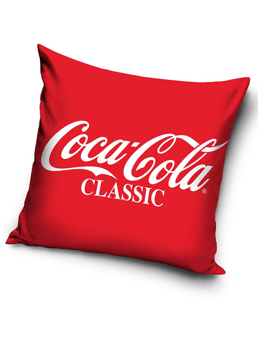 Coca-Cola Square Fylld Kudde