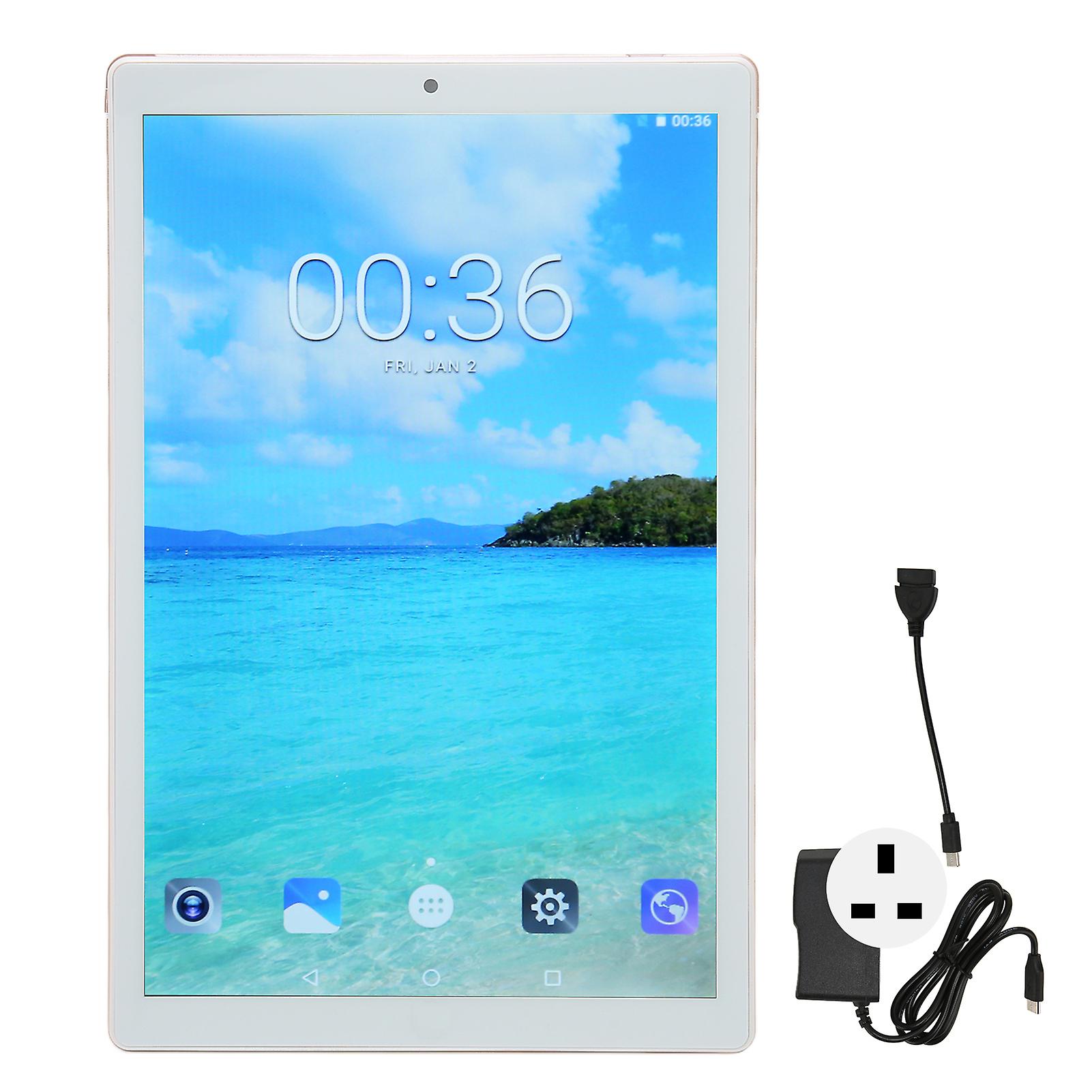 10.1 Inch Tablet for Android 10 6GB RAM 128GB ROM Octa Core 5G WiFi 4G Calling 5MP 8MP