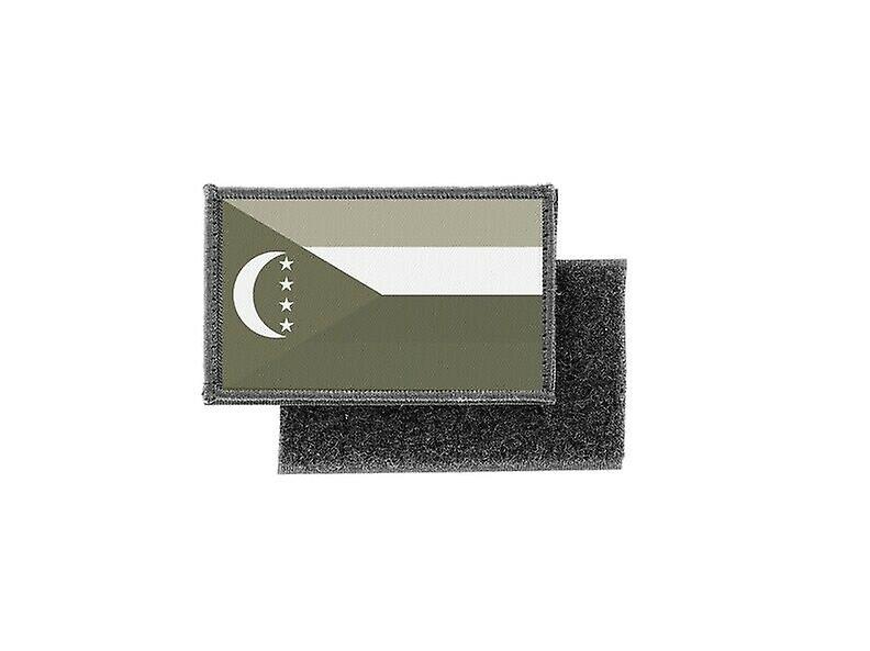 Patch ecusson prints camo camouflage flag badge comoros Comoros