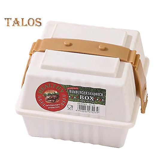 Sandwich Case Easy to Carry Storing Long Lasting Practical Students Bento Box Portable Hamburger Storage Container Daily Use