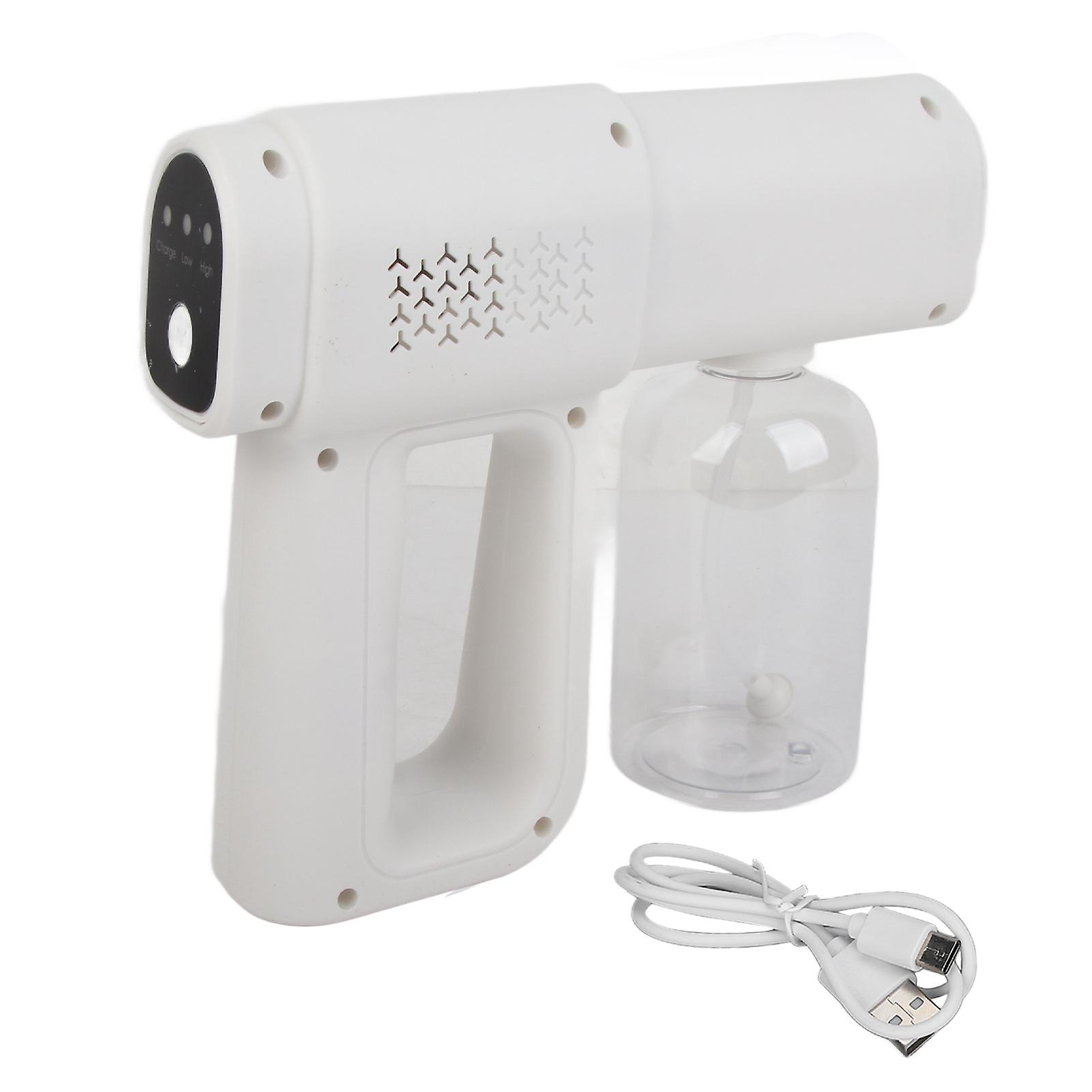 Handheld Nanometer Sprayer Wireless USB Rechargeable Fine Mist Cleaning Atomizing Sprayer 380ml