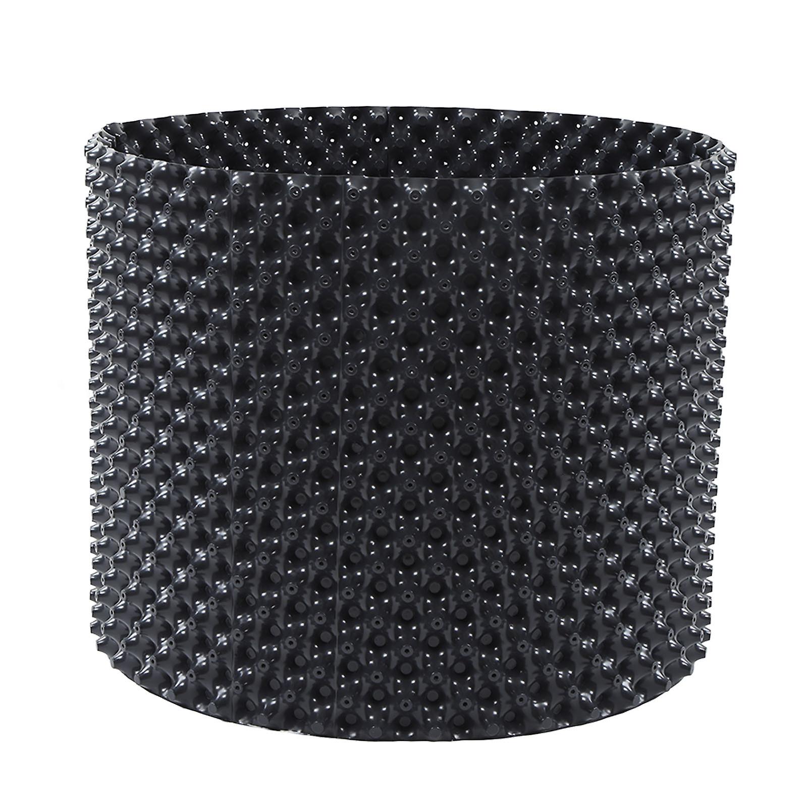 Plant Root Controller Breathable Shorten Growth Period Garden Nersery Pot Root Grow Container for Flowers Fruits Black SKG6050