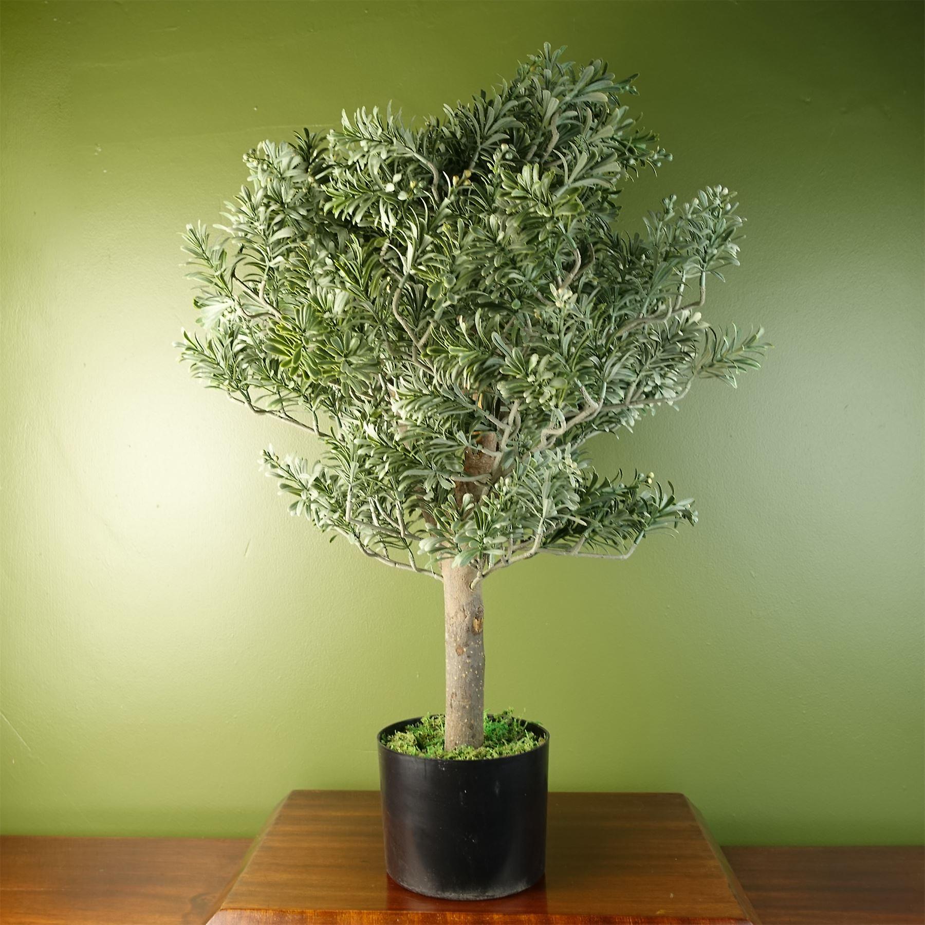 Artificial Artemisa Evergreen Shrub Plant