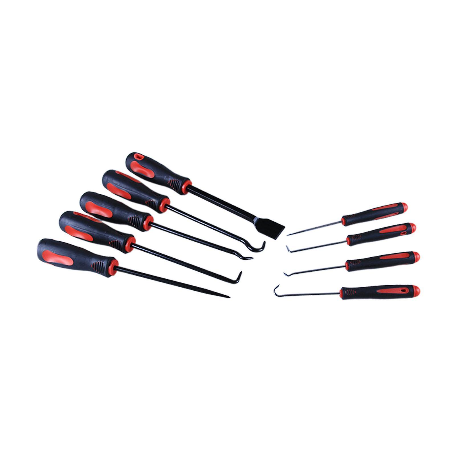 9 Piece Generic Car Oil Seal Pick and Hook Set Sturdy Professional Versatile