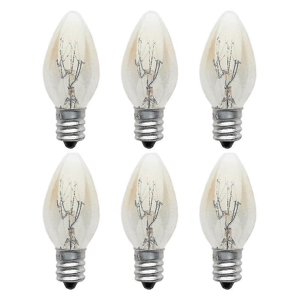 10pcs E12電球220v-240v 10w C7電球ウォームホワイトフィラメントライト白熱電球/タングステン電球キャンドルライト