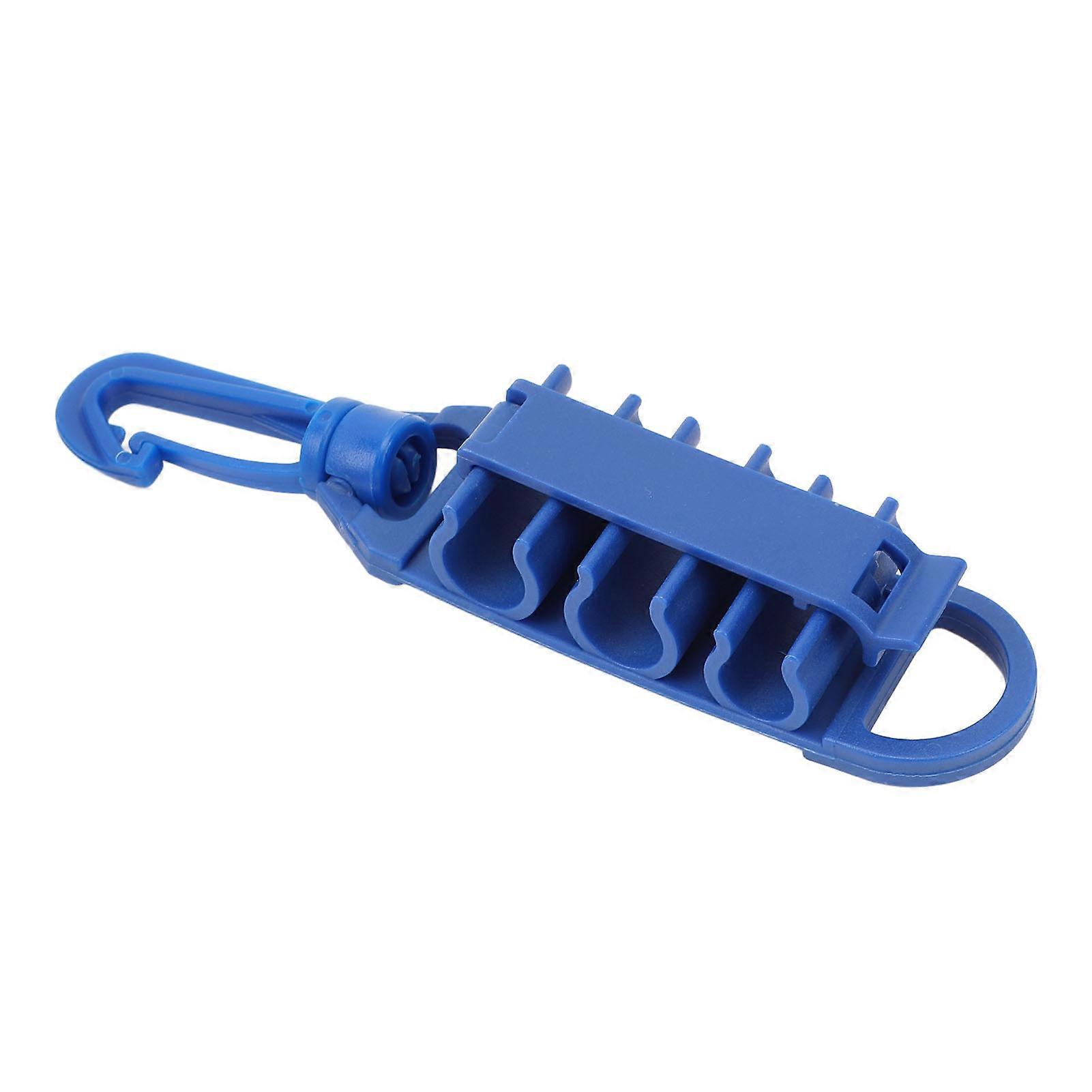 حامل خرطوم الغوص مع مشبك بوابة دوارة D حلقة قفل حامل خرطوم غوص بالهواء المفتوح لخرطوم 9/16 بوصة 1/2 بوصة