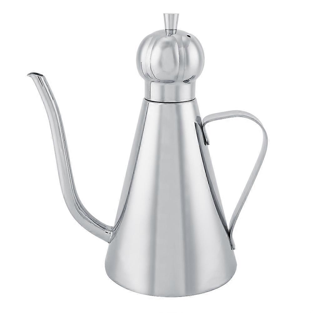 Botella de aceite de acero inoxidable de 500 ml Vinagre Salsa Recipiente Recipiente Suministros de cocina