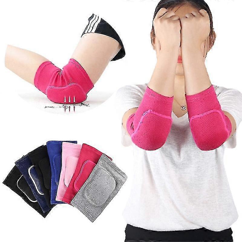 Elastic Elbow Pads Thickened Sponge Elbow Knee Protectors Guard Basketball Volleyball Sport Arm Eeve Pad Adults Children