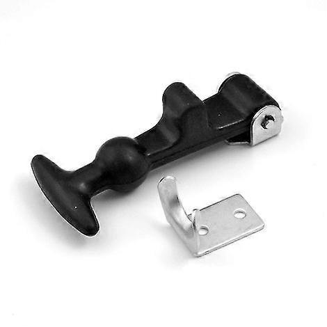 Rubber toggle length 124 mm with metal hook