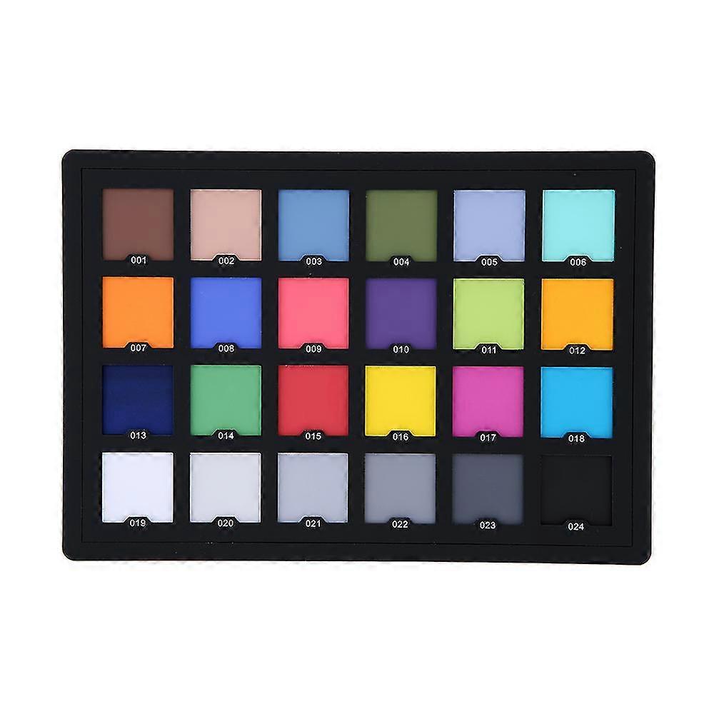 Professional 24 Color Card Test for Superior Digital Color Correction