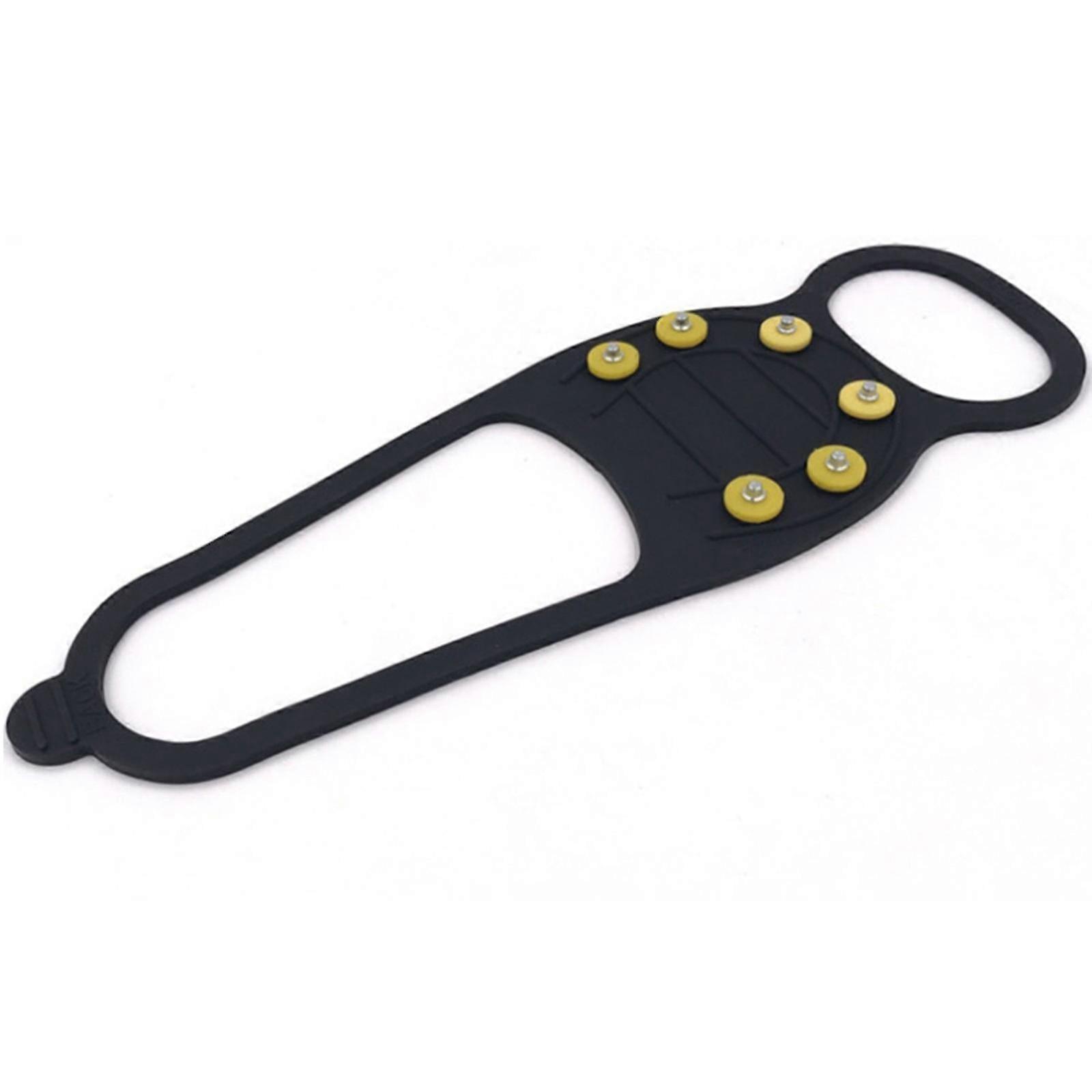 Hiking Poles Portable Anti-slip Shoe Cover Multi Tooth Silica Gel Outdoor Snow Ice Claw