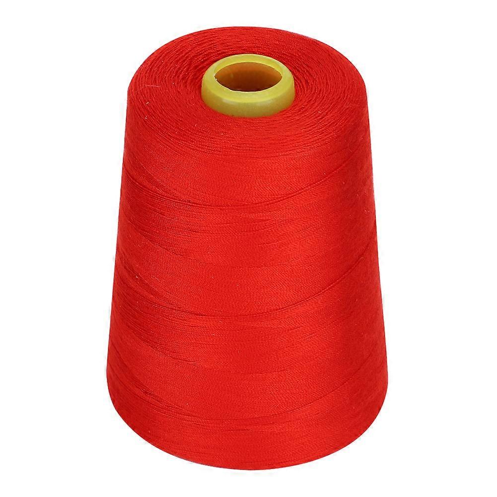 Sewing Machine Thread 8000 Yards High-Grade Polyester for Household Clothing Accessories Red