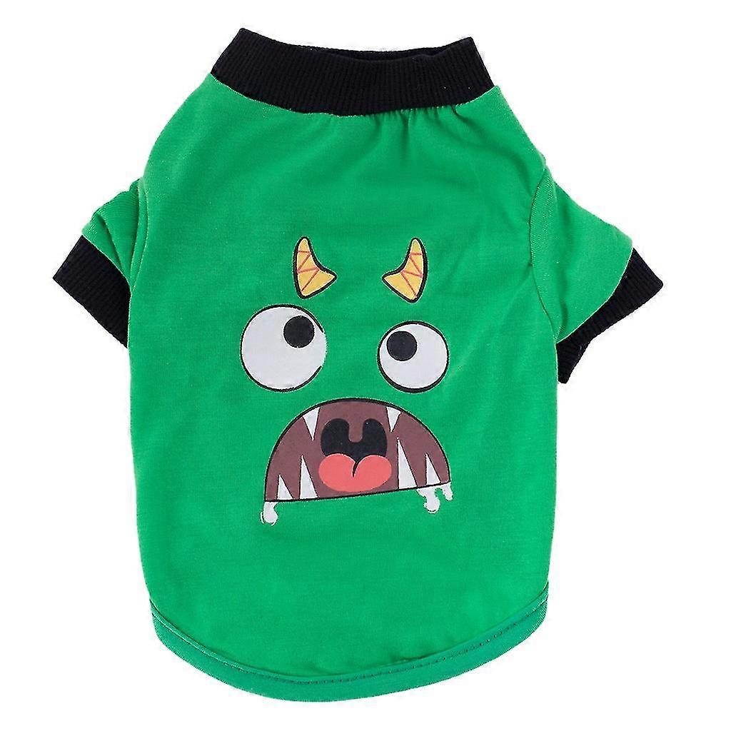 2020 summer thin print dog clothes comfortable and more breathable